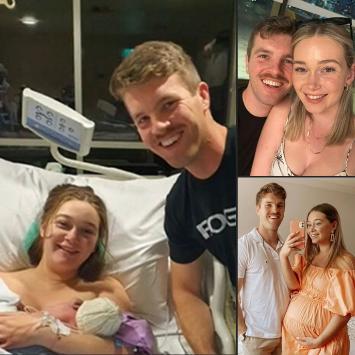 Couple met online – their fourth date happened as she gave birth to her child